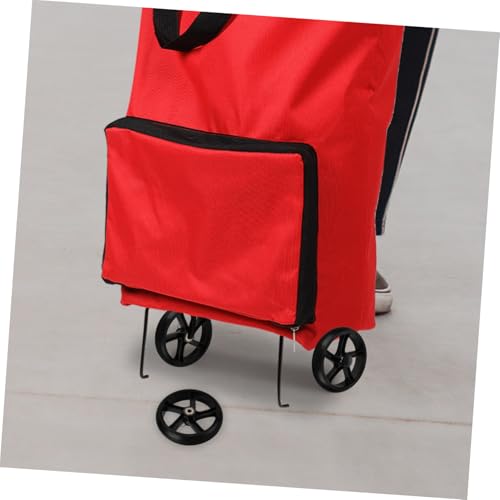 GALPADA 2 Stück Ersatzräder für Einkaufswagen Pu lagerrollen Robust Verschleißfest Vielseitig Nutzbar für Handwagen Wäschekorb und Klapp trolley von GALPADA