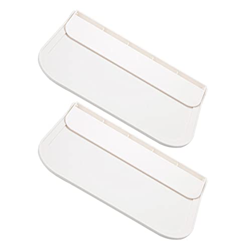GALPADA 2 Stück Faltbares Wandregal aus Kunststoff Kleine Floating Shelf zur Aufbewahrung von Handtüchern Handys und für Bad Küche Schlafzimmer und Studentenwohnheim GALPADA 2 Stück Faltbares Wandregal aus Kunststoff Kleine Floating Shelf zur Aufbewahrung von Handtüchern Handys und für Bad Küche Schlafzimmer und Studentenwohnheim von GALPADA