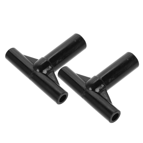 GALPADA 2 Stück Förmige Rohrverbinder Trampolin Zubehör Stabile Material Rohraufsätze für Trampolinrahmen Einfache Montage Langlebige Schutzkappen für Sprunggeräte GALPADA 2 Stück Förmige Rohrverbinder Trampolin Zubehör Stabile Material Rohraufsätze für Trampolinrahmen Einfache Montage Langlebige Schutzkappen für Sprunggeräte von GALPADA