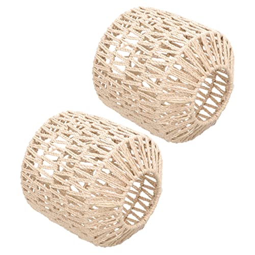 GALPADA 2 Stück Hängelampe Chinesischer Stil Lampenschirm Papier Kreativer Design Lampenschirm für DIY Geeignet für Restaurants Cafés und Wohnräume Gewebtes Seil Dekorative Deckenleuchte GALPADA 2 Stück Hängelampe Chinesischer Stil Lampenschirm Papier Kreativer Design Lampenschirm für DIY Geeignet für Restaurants Cafés und Wohnräume Gewebtes Seil Dekorative Deckenleuchte von GALPADA