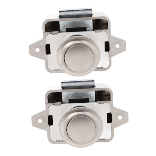 GALPADA 2 Stück Keyless Push Button Lock für Schrank und Tür Robuste Druckschlösser für Wohnwagen Boote und Yachten Einfache Anwendung Langlebiges Material Zuverlässige GALPADA 2 Stück Keyless Push Button Lock für Schrank und Tür Robuste Druckschlösser für Wohnwagen Boote und Yachten Einfache Anwendung Langlebiges Material Zuverlässige von GALPADA
