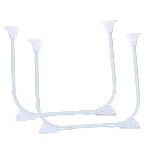 GALPADA 2 Stück Klappbare Haarnadel Tischbeine Metall Robuste Möbelbeine für DIY Projekte Faltbare Tischfüße für Sofatisch Nachttisch Tv Ständer von GALPADA