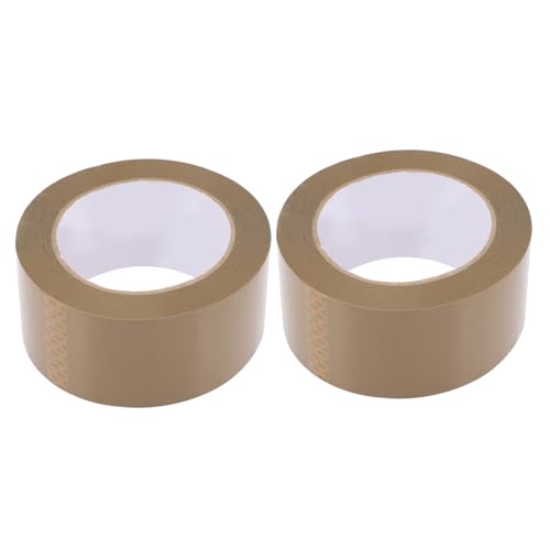 GALPADA 2 Stück Klebeband Stark Haftendes Packband Teiliges und Braunes Verpackungsband für Kartonversand Versand Verpackung Sicher und Reißfest GALPADA 2 Stück Klebeband Stark Haftendes Packband Teiliges und Braunes Verpackungsband für Kartonversand Versand Verpackung Sicher und Reißfest von GALPADA