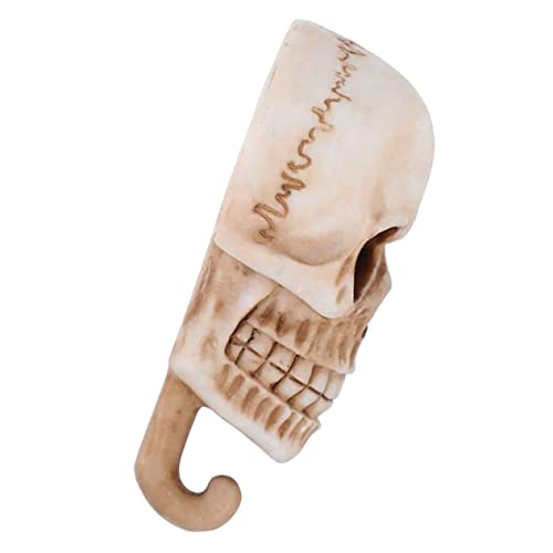 GALPADA 2 Stück Kreativer Schädel Wandhaken Selbstklebend Halloween Schlüsselhalter für Kleidung für Bad Wohnzimmer und GALPADA 2 Stück Kreativer Schädel Wandhaken Selbstklebend Halloween Schlüsselhalter für Kleidung für Bad Wohnzimmer und von GALPADA