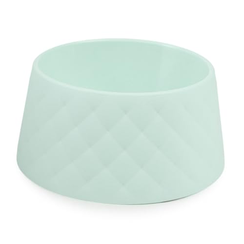 GALPADA 2 Stück Kunststoff Futternapf mit Schleifen Langlebige Runde Fressnäpfe für Hunde und Katzen Umweltfreundlich Leicht zu Reinigen für Kleine und Mittelgroße Haustiere von GALPADA