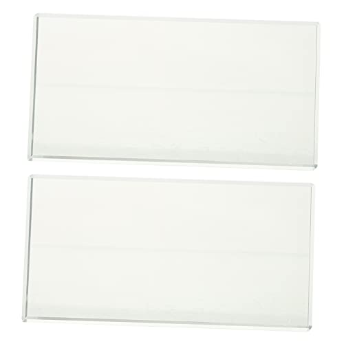 GALPADA 2stücke Glasreiniger Leder-polierwerkzeug Für Glas Platten Und Boards Langlebiger Glasreiniger Mit Strapazierfähigem Material Für Dauerhaften Einsatz von GALPADA