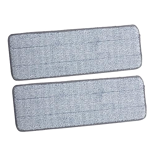 GALPADA 2 Stück Mikrofaser Wischmopp Ersatzbezüge für Feuchte und Trockene Wiederverwendbare Mop Pads für Haushaltsreinigung Maschinenwaschbar Saugfähig und Langlebig GALPADA 2 Stück Mikrofaser Wischmopp Ersatzbezüge für Feuchte und Trockene Wiederverwendbare Mop Pads für Haushaltsreinigung Maschinenwaschbar Saugfähig und Langlebig von GALPADA