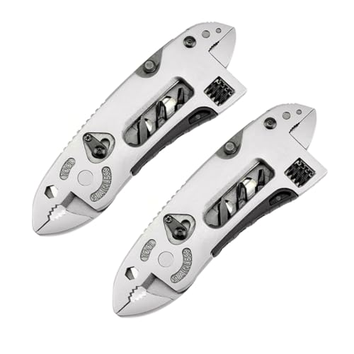 GALPADA 2 Stück Multifunktionale Outdoor Zange Teiliges Tragbarer Schraubenschlüssel mit Ergonomischem Griff Vielseitiges für Camping Drahtschneider Rohrzange Werkzeug für Unterwegs GALPADA 2 Stück Multifunktionale Outdoor Zange Teiliges Tragbarer Schraubenschlüssel mit Ergonomischem Griff Vielseitiges für Camping Drahtschneider Rohrzange Werkzeug für Unterwegs von GALPADA