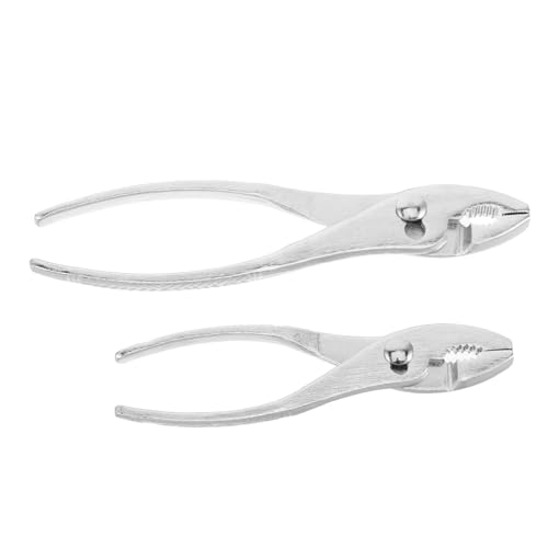 GALPADA 2 Stück Multifunktionszange Verstellbare Klemme Für Rohre Wasserrohr Einsteller Gezackte Backen Rohrklemme Gleitgelenkwerkzeuge Muttern Greifwerkzeuge Schlauchklemmen von GALPADA