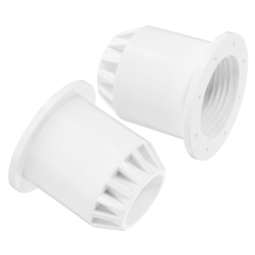 GALPADA 2 Stück PVC Poolschlauchadapter Praktische Schlauchadapter für Pro Hochwertige Ersatzteile für Poolzubehör Einfache Installation Langlebig Optimaler Wasserdurchfluss ohne von GALPADA