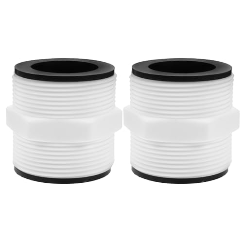 GALPADA 2 Stück Pool Schlauch Adapter für Vakuumschlauch Kompatibel mit Poolpumpen Ersatzteile für Oberirdische Pools Installieren Langlebig und Effizient GALPADA 2 Stück Pool Schlauch Adapter für Vakuumschlauch Kompatibel mit Poolpumpen Ersatzteile für Oberirdische Pools Installieren Langlebig und Effizient von GALPADA