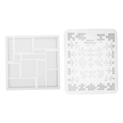 GALPADA 2 Stück Puzzle Silikonform Geometrische Kristall Gießform für DIY Harzprojekte für Handwerk und Schmuckherstellung GALPADA 2 Stück Puzzle Silikonform Geometrische Kristall Gießform für DIY Harzprojekte für Handwerk und Schmuckherstellung von GALPADA