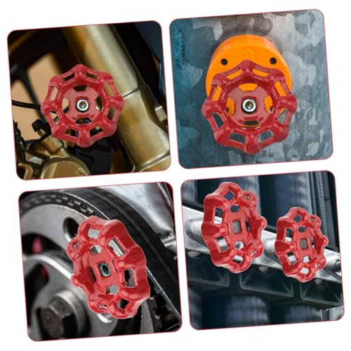 GALPADA 2 Stück Robustes Außenventil Handrad aus Gusseisen Langlebiger Wasserhahngriff für Absperrventile Kompatibel mit Gartenschlauch und Duscharmaturen Rot Einfache Montage und Ersatz GALPADA 2 Stück Robustes Außenventil Handrad aus Gusseisen Langlebiger Wasserhahngriff für Absperrventile Kompatibel mit Gartenschlauch und Duscharmaturen Rot Einfache Montage und Ersatz von GALPADA