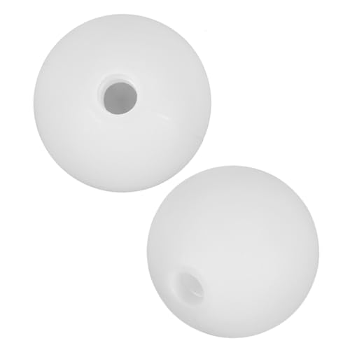GALPADA 2 Stück Runde Lampenschirme aus Weißem Kunststoff Kugel Lampenschirm Ersatz für Tisch Deckenleuchten Robust Lichtdurchlässig Warmes Licht Fassung GALPADA 2 Stück Runde Lampenschirme aus Weißem Kunststoff Kugel Lampenschirm Ersatz für Tisch Deckenleuchten Robust Lichtdurchlässig Warmes Licht Fassung von GALPADA