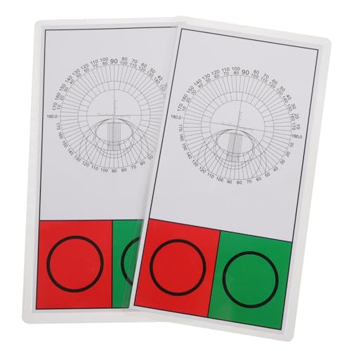 GALPADA 2 Stück Sehtafel Professionelle Augenuntersuchung mit Visuellen Testdiagrammen für Erwachsene für Optometristen und Augenärzte Einfache Handhabung und Klare Druckqualität GALPADA 2 Stück Sehtafel Professionelle Augenuntersuchung mit Visuellen Testdiagrammen für Erwachsene für Optometristen und Augenärzte Einfache Handhabung und Klare Druckqualität von GALPADA