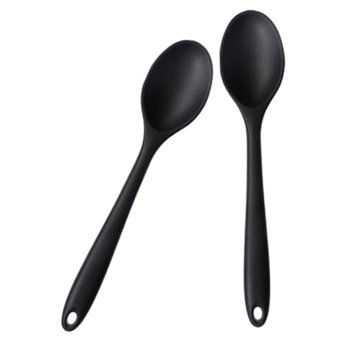 GALPADA 2 Stück Silikon Kochlöffel Antihaft Küchenrührlöffel Ergonomisch Komfortabel Vielseitig Zum Kochen Rühren Suppen Servieren Haushaltshelfer GALPADA 2 Stück Silikon Kochlöffel Antihaft Küchenrührlöffel Ergonomisch Komfortabel Vielseitig Zum Kochen Rühren Suppen Servieren Haushaltshelfer von GALPADA
