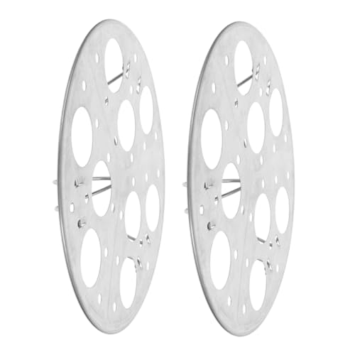 GALPADA 2 Stück Teiliges Dampfgarer Gestell aus Edelstahl Rundes Hochbeiniges Eier dämpfgestell für Wasserisolation Spülmaschinenfest Vielseitig für Küchen dampftöpfe Geeignet GALPADA 2 Stück Teiliges Dampfgarer Gestell aus Edelstahl Rundes Hochbeiniges Eier dämpfgestell für Wasserisolation Spülmaschinenfest Vielseitig für Küchen dampftöpfe Geeignet von GALPADA