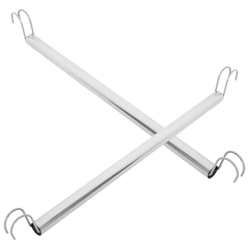 GALPADA 2 Stück Teiliges Edelstahl Kleiderstangen Haken Schwerlastfähige Garderobenstange für Kleiderschrank und Wäschetrocknung Rostfrei Wetterbeständig Einsetzbar GALPADA 2 Stück Teiliges Edelstahl Kleiderstangen Haken Schwerlastfähige Garderobenstange für Kleiderschrank und Wäschetrocknung Rostfrei Wetterbeständig Einsetzbar von GALPADA