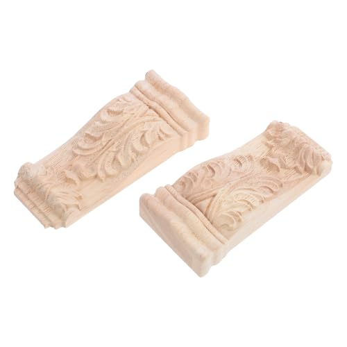 GALPADA 2 Stück Teiliges Holzsäulen Eckverzierung aus Massivem Handgeschnitzte Europäische Möbelapplikation Stabile Säulenstütze für Wandregal Möbelecken Dekorative Holzornamente GALPADA 2 Stück Teiliges Holzsäulen Eckverzierung aus Massivem Handgeschnitzte Europäische Möbelapplikation Stabile Säulenstütze für Wandregal Möbelecken Dekorative Holzornamente von GALPADA