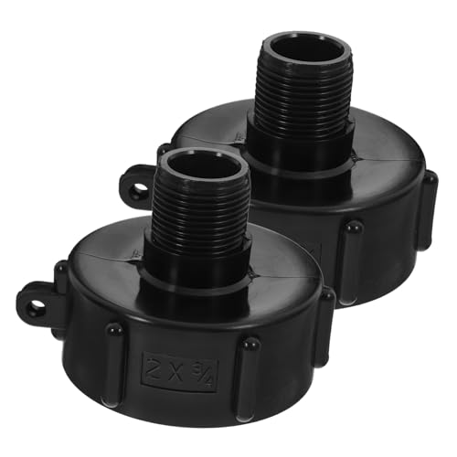 GALPADA 2 Stück Teiliges Ibc Tote Adapter Gewinde Auslaufsicherer Ibc Tank Verbinder für Gartenschlauch Fassventil Industrie Landwirtschaftsanwendungen Ventilschutz GALPADA 2 Stück Teiliges Ibc Tote Adapter Gewinde Auslaufsicherer Ibc Tank Verbinder für Gartenschlauch Fassventil Industrie Landwirtschaftsanwendungen Ventilschutz von GALPADA