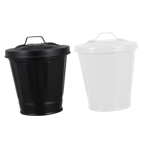 GALPADA 2 Stück Teiliges Mini mülleimer Deckel Klassische Form Geruchsneutraler Abfallbehälter Kompakt und Robust für Küche Büro Schlafzimmer und Wohnzimmer GALPADA 2 Stück Teiliges Mini mülleimer Deckel Klassische Form Geruchsneutraler Abfallbehälter Kompakt und Robust für Küche Büro Schlafzimmer und Wohnzimmer von GALPADA