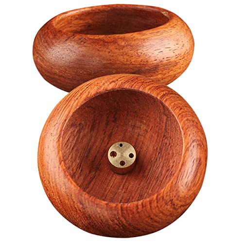 GALPADA 2 Stück Teiliges Räuchergefäß aus Holz mit Flachem Boden Aromatherapie Räucherstäbchenhalter Stabiles Design Dekorativ für Zuhause Büro Meditation Yoga Entspannende Duftschale GALPADA 2 Stück Teiliges Räuchergefäß aus Holz mit Flachem Boden Aromatherapie Räucherstäbchenhalter Stabiles Design Dekorativ für Zuhause Büro Meditation Yoga Entspannende Duftschale von GALPADA