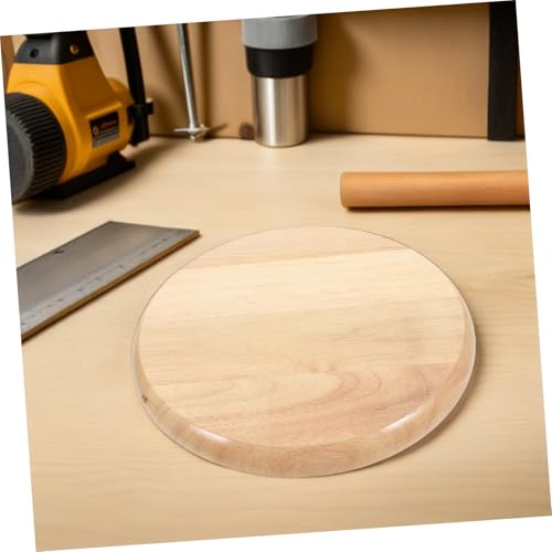 GALPADA 2 Stück Teiliges Runde Holz Sitzfläche Ersatz Sitzplatte aus Langlebigem Holz für Barhocker Esszimmerstuhl Canteen Möbel Einfache Glatte Oberfläche von GALPADA