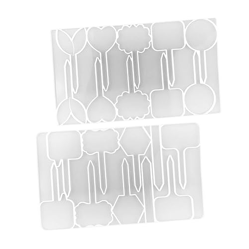 GALPADA 2 Stück Teiliges Silikonform für Pflanzenetiketten Diy Gartenbeschilderung Wiederverwendbar Einfach zu Reinigen für Kreative Bastelarbeiten Transparentes Design GALPADA 2 Stück Teiliges Silikonform für Pflanzenetiketten Diy Gartenbeschilderung Wiederverwendbar Einfach zu Reinigen für Kreative Bastelarbeiten Transparentes Design von GALPADA