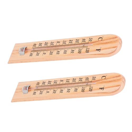 GALPADA 2 Stück Teiliges Thermometer Präzise Temperaturmessung Wetterfest für Garten Lager Bauernhof Tragbar Handlich Vielseitig Einsetzbar für Innen Außenbereiche GALPADA 2 Stück Teiliges Thermometer Präzise Temperaturmessung Wetterfest für Garten Lager Bauernhof Tragbar Handlich Vielseitig Einsetzbar für Innen Außenbereiche von GALPADA