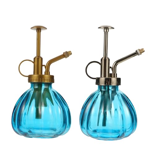 GALPADA 2 Stück Teiliges Vintage Glas Sprühflaschen mit Pumpfunktion Transparente Wasserzerstäuber für Pflanzenbewässerung Vielseitig für Zimmerpflanzen Garten und Reinigung Stilvolles GALPADA 2 Stück Teiliges Vintage Glas Sprühflaschen mit Pumpfunktion Transparente Wasserzerstäuber für Pflanzenbewässerung Vielseitig für Zimmerpflanzen Garten und Reinigung Stilvolles von GALPADA