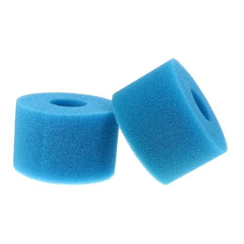 GALPADA 2 Stück Teiliges Wiederverwendbares Filterschwamm Pool und Spa Langlebiger Schwammfilter mit Effektiver Schmutzfilterung Kompatibel mit Schwimmbecken und Spa Waschbar und GALPADA 2 Stück Teiliges Wiederverwendbares Filterschwamm Pool und Spa Langlebiger Schwammfilter mit Effektiver Schmutzfilterung Kompatibel mit Schwimmbecken und Spa Waschbar und von GALPADA