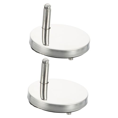 GALPADA 2 Stück Toilettensitz Scharniere Schrauben Ersatzset Teilig Wc Sitz Befestigung Schnellverschluss Robust Langlebig Einfache Montage mit Schraubendreher für Standard Toilettensitze von GALPADA