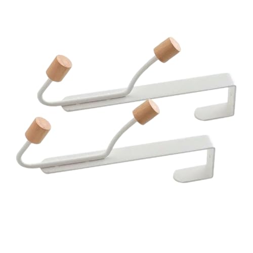 GALPADA 2 Stück Türhaken ohne Bohren Robuste Doppelhaken zum Einhängen Vielseitige Organizer für Handtücher Kleidung Taschen für Küche Bad Schlafzimmer Einfache Montage Tür GALPADA 2 Stück Türhaken ohne Bohren Robuste Doppelhaken zum Einhängen Vielseitige Organizer für Handtücher Kleidung Taschen für Küche Bad Schlafzimmer Einfache Montage Tür von GALPADA