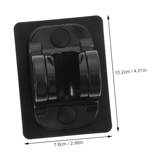 GALPADA 2 Stück Verstellbare Duschkopfhalterung Wandhalterung für Handbrause Schwarz Präzise Winkelpositionierung Kompatibel Leichte Stabile Befestigung ohne Bohren für Badezimmer GALPADA 2 Stück Verstellbare Duschkopfhalterung Wandhalterung für Handbrause Schwarz Präzise Winkelpositionierung Kompatibel Leichte Stabile Befestigung ohne Bohren für Badezimmer von GALPADA