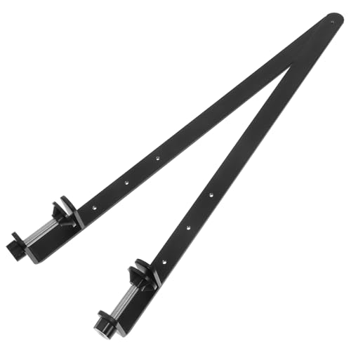 GALPADA 2 Stück Verstellbare Tischklemme Pegboard Halterung Klappbarer Desktop ständer Werkzeugfreie Montage Stabile Befestigung für Lochwand und Werkstatt Schwarz GALPADA 2 Stück Verstellbare Tischklemme Pegboard Halterung Klappbarer Desktop ständer Werkzeugfreie Montage Stabile Befestigung für Lochwand und Werkstatt Schwarz von GALPADA
