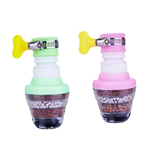 GALPADA Wasserhahn Spritzwasserschutz 2 Stück Wassersparender Wasserhahn Extender Küchen und Badezimmer Zubehör Filterhahn mit Einfacher Installation Kompatibel mit Verschiedenen Armaturen GALPADA Wasserhahn Spritzwasserschutz 2 Stück Wassersparender Wasserhahn Extender Küchen und Badezimmer Zubehör Filterhahn mit Einfacher Installation Kompatibel mit Verschiedenen Armaturen von GALPADA