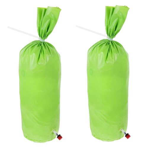 GALPADA 2 Stück Wiederverwendbarer Bewässerungsbeutel für Bäume Langsam Abgebender Tropfsack für Baumstämme Langlebiger Gartenschlauch wassersack für Setzlinge Sträucher und Kleine von GALPADA