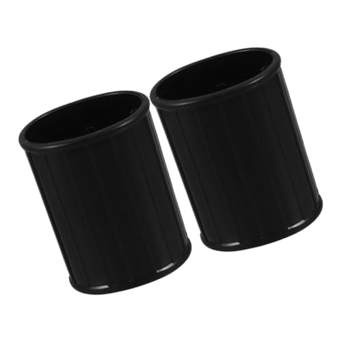GALPADA 2 Stücke Regenschirm Teile Outdoor Regenschirm Reparatur Kit Terrasse Regenschirm Teile Regenschirm Loch Kappe Pp Schwarz von GALPADA