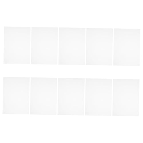 GALPADA 20 Blatt Klare Kunststoffplatten Dicke DIY Bastelmaterial Transparent PVC für Bilderrahmen Schutzabdeckungen und Kreative Projekte GALPADA 20 Blatt Klare Kunststoffplatten Dicke DIY Bastelmaterial Transparent PVC für Bilderrahmen Schutzabdeckungen und Kreative Projekte von GALPADA