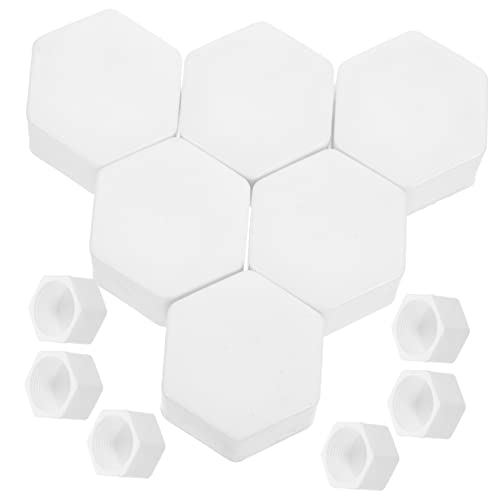 GALPADA 20 Stück Hexagonal Sprinkler Endkappen Innengewinde Ppr Rohrstopfen für Bewässerung Unterirdische Systeme Pools und Kaltwasserleitungen mit Glatter Innenfläche von GALPADA