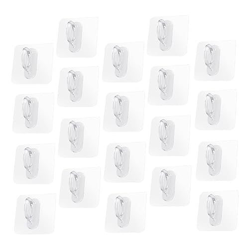 GALPADA 20 Stück Selbstklebende Wandhaken für Sprühflaschen Multifunktionale Halterung Transparent für Badezimmer und Haushalt Kein Bohren Erforderlich GALPADA 20 Stück Selbstklebende Wandhaken für Sprühflaschen Multifunktionale Halterung Transparent für Badezimmer und Haushalt Kein Bohren Erforderlich von GALPADA