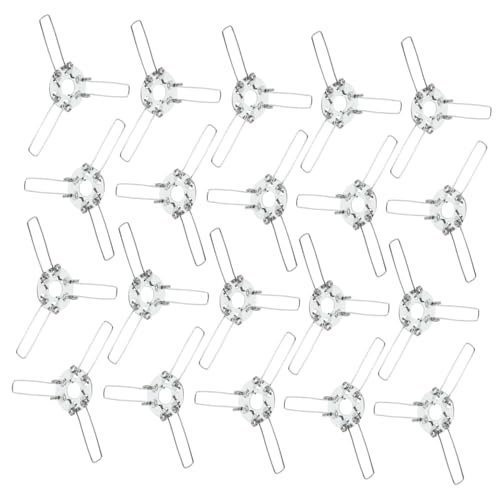 GALPADA 20 Stück Teiliges Dreifach federklammern für Lampenschirme Stabile Lampenschirmhalterung aus Langlebigem Material Einfache Montage für Decken Tischlampen Vielseitig Einsetzbar GALPADA 20 Stück Teiliges Dreifach federklammern für Lampenschirme Stabile Lampenschirmhalterung aus Langlebigem Material Einfache Montage für Decken Tischlampen Vielseitig Einsetzbar von GALPADA