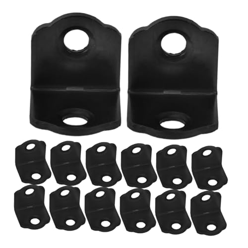 GALPADA 20 Stück Teiliges Edelstahl Winkelverbinder Eckwinkel Schwerlast Winkel Klammern für Möbel Befestigung Regalverbinder für Bettrahmen und Schrankverstärkung von GALPADA