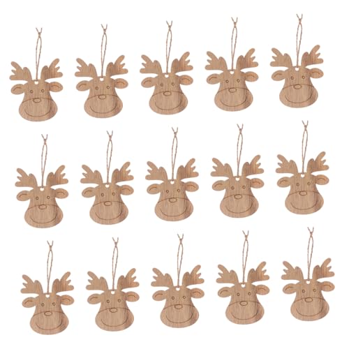 GALPADA 20 Stück Teiliges Holzscheiben mit Rentier Motiv Natürliche Christbaumschmuck Hänger zum Basteln DIY Holzanhänger für Weihnachten Geburtstag und Festliche Dekoration GALPADA 20 Stück Teiliges Holzscheiben mit Rentier Motiv Natürliche Christbaumschmuck Hänger zum Basteln DIY Holzanhänger für Weihnachten Geburtstag und Festliche Dekoration von GALPADA