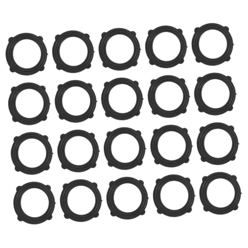 GALPADA 20 Stück Teiliges O ring Dichtungsset aus Gummi für Hochdruckreiniger und Gartenschläuche Wasserdichte Gummidichtungen für Schlauchanschlüsse Installieren Vielseitig Einsetzbar von GALPADA