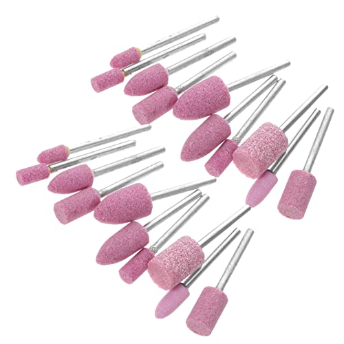 GALPADA 20 Stück Teiliges Set Schleifsteine Abrasive Mounted Stone Bits für Präzises Polieren und Schleifen für Enge Räume Langlebig und Tragbar GALPADA 20 Stück Teiliges Set Schleifsteine Abrasive Mounted Stone Bits für Präzises Polieren und Schleifen für Enge Räume Langlebig und Tragbar von GALPADA