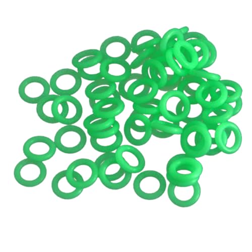 GALPADA 200 Stück Fluoreszierende Zelt Hering Ringe aus Langlebigem Silikon Nachtleuchtend Sichtbar für Camping Outdoor Vielseitig Einsetzbar Passend für Diverse Erdnägel Grün GALPADA 200 Stück Fluoreszierende Zelt Hering Ringe aus Langlebigem Silikon Nachtleuchtend Sichtbar für Camping Outdoor Vielseitig Einsetzbar Passend für Diverse Erdnägel Grün von GALPADA