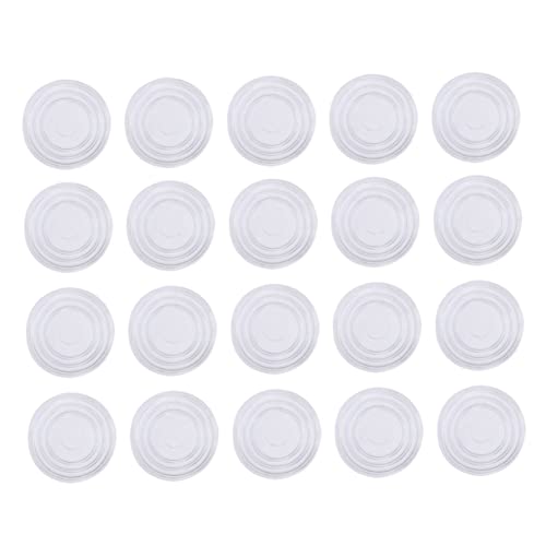 GALPADA 20stücke Anti-rutsch-matten Für Möbelbeine Bodenschutz Transparente Gummipuffer Tischfuß-Pads Anti-matten rutschfeste Pads Für Glas Holz Und Andere Oberflächen von GALPADA