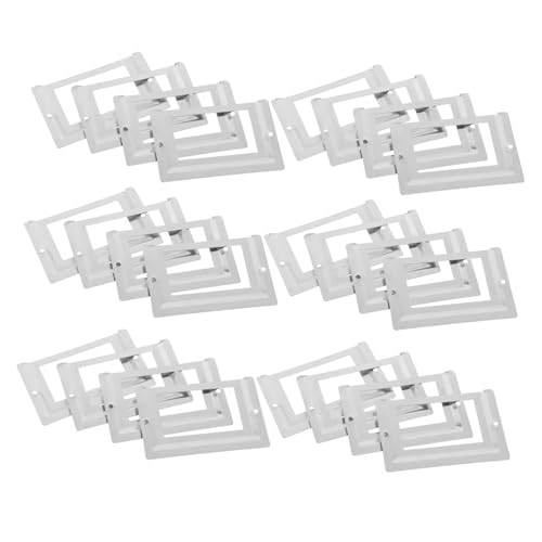 GALPADA 24 Stück Antike Metallziehgriffe für Dekorative Etikettenhalter für Boxen Vintage Design für Bücherregale Aufbewahrungskisten und Möbel Accessoires GALPADA 24 Stück Antike Metallziehgriffe für Dekorative Etikettenhalter für Boxen Vintage Design für Bücherregale Aufbewahrungskisten und Möbel Accessoires von GALPADA