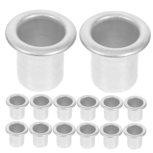 GALPADA Stücke Metall Leuchter Liner Leuchter Tassen Kerze Tassen Kerze Tropf Tasse Silber Aluminium Legierung GALPADA Stücke Metall Leuchter Liner Leuchter Tassen Kerze Tassen Kerze Tropf Tasse Silber Aluminium Legierung von GALPADA